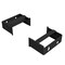 Chief Chief Flat Panel Floor Support System 2 Rack Unit Accessory - Black - 2U Rack Height - 24" Depth AVA1102 - alternate 2
